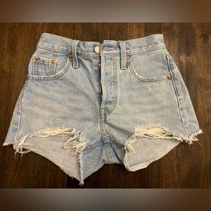 Levi's 501® ORIGINAL FIT HIGH RISE WOMEN'S SHORTS